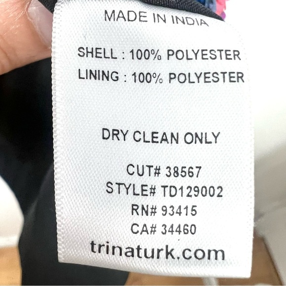 Trina Turk Purple 'All Eyes On Me' Lantern Sequin Dress Size 4 - Picture 9 of 9